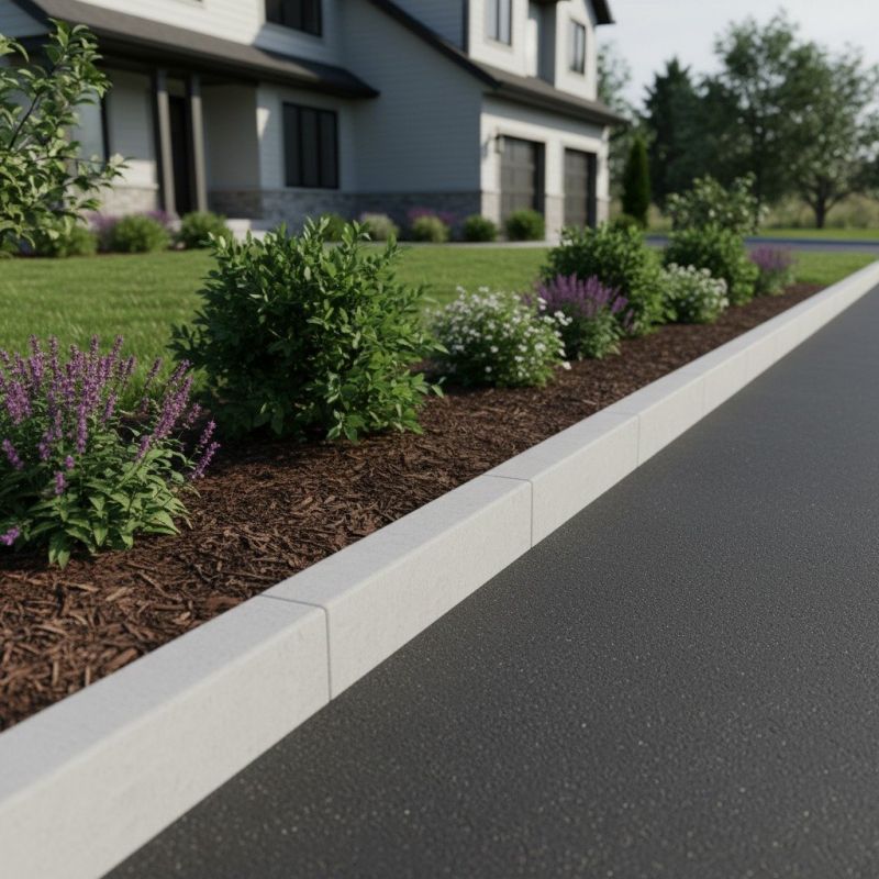 Design Options For Decorative Concrete Curbing