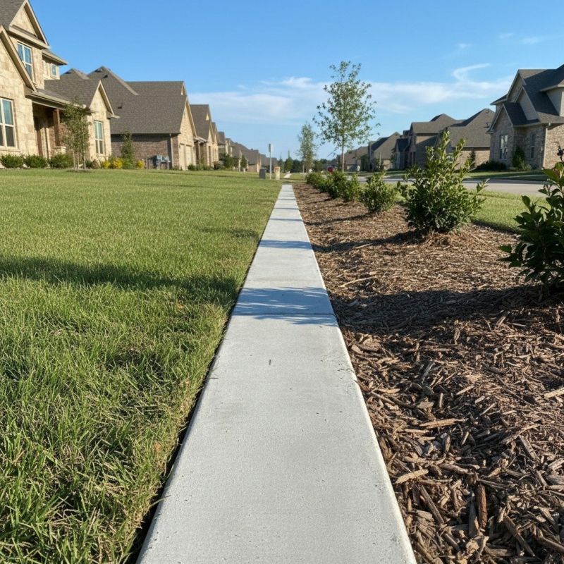 Design Options For Decorative Concrete Curbing