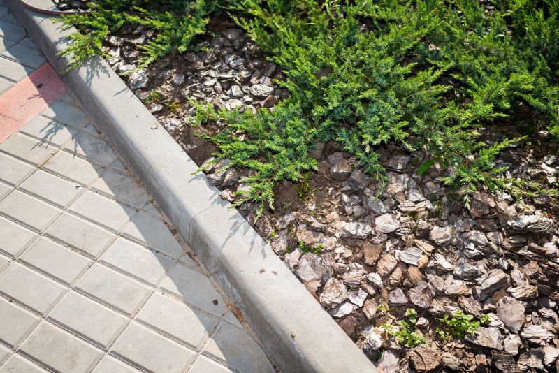 Plant Bed Curbing Installation